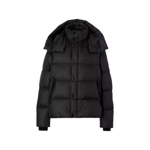 BURBERRY PUFFER JACKET WITH DETACHABLE SLEEVES & HOOD